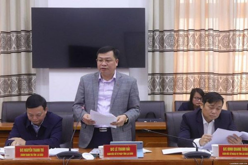 Ông Lê Thanh Hải – Giám đốc Sở Tư pháp tỉnh Lai Châu luôn quan tâm chỉ đạo sâu sát công tác cải cách hành chính.