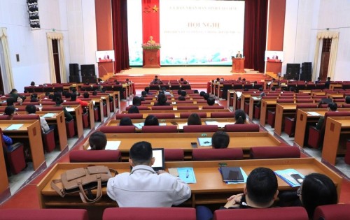 Hội nghị phổ biến Luật Phòng, chống tham nhũng trên địa bàn tỉnh Lai Châu