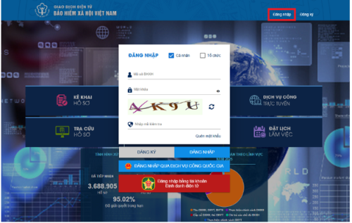 Hướng dẫn cập nhật CCCD vào tài khoản bảo hiểm xã hội online