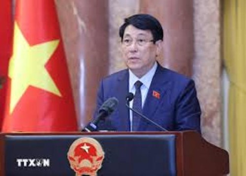 Chủ tịch nước Cộng hòa xã hội chủ nghĩa Việt Nam Lương Cường.