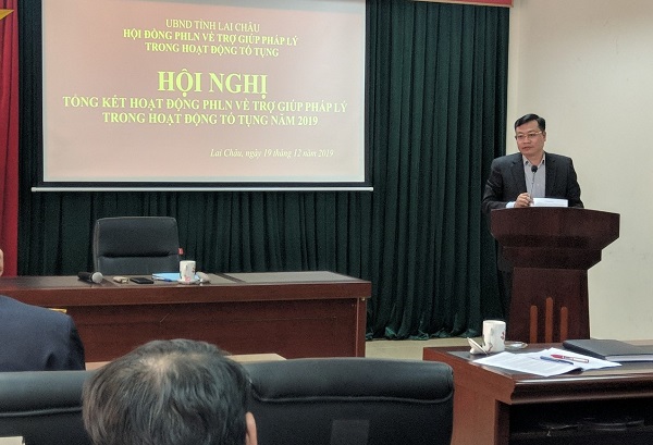 Tổng kết hoạt động phối hợp liên ngành về trợ giúp pháp lý trong hoạt động tố tụng trên địa bàn tỉnh Lai Châu năm 2019