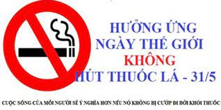 Tăng cường các hoạt động hưởng ứng Ngày Thế giới không thuốc lá 31/5/2022, Tuần lễ Quốc gia không thuốc lá từ ngày 25/5 đến ngày 31/5 với chủ đề: “Thuốc lá - mối đe dọa tới môi trường của chúng ta”