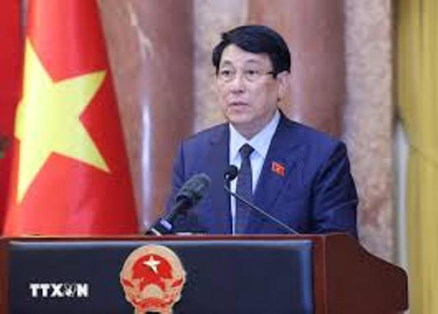 Chủ tịch nước Cộng hòa xã hội chủ nghĩa Việt Nam Lương Cường.