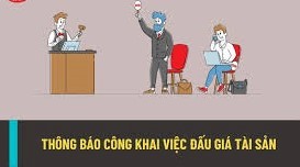 Thông báo công khai việc đấu giá tài sản
