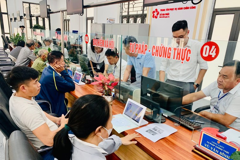 Mục tiêu tất cả sự kiện hộ tịch đều được đăng ký, quản lý trên môi trường điện tử