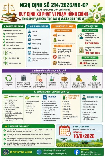 TĂNG CƯỜNG TUÂN THỦ PHÁP LUẬT TRONG LĨNH VỰC TRỒNG TRỌT, BẢO VỆ VÀ KIỂM DỊCH THỰC VẬT