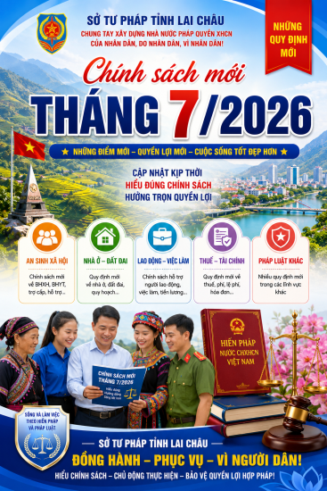 Chính sách mới có hiệu lực từ tháng 7/2026