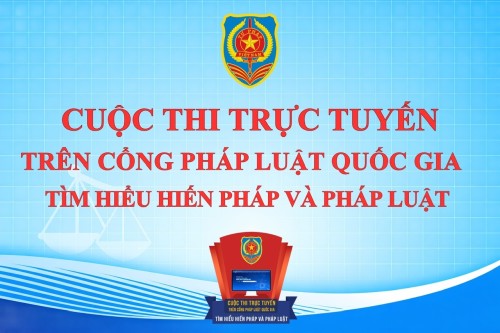 CHUNG TAY HƯỞNG ỨNG CUỘC THI TRỰC TUYẾN "TÌM HIỂU HIẾN PHÁP VÀ PHÁP LUẬT" TRÊN ĐỊA BÀN TỈNH LAI CHÂU