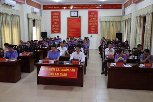 Toàn cảnh Hội thảo tại điểm cầu trung tâm VKSND tỉnh
