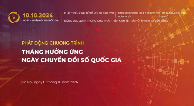 Phổ cập bộ nhận diện Ngày Chuyển đổi số quốc gia năm 2024