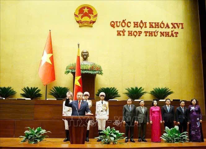 Lễ tuyên thệ nhậm chức của Chủ tịch nước Tô Lâm