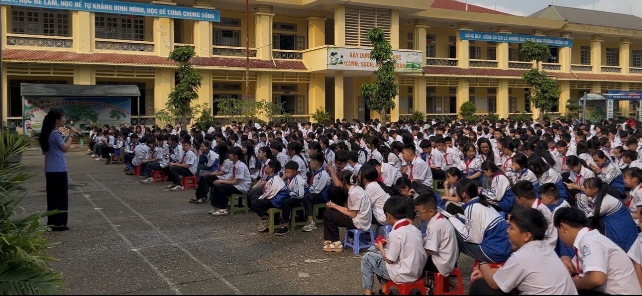 Toàn cảnh buổi tuyên truyền