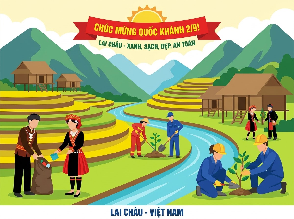 CHUNG TAY VÌ MỘT LAI CHÂU SÁNG - XANH - SẠCH - ĐẸP VÀ AN TOÀN TRONG DỊP LỄ QUỐC KHÁNH 2/9
